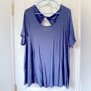 Size 18 Lane Bryant swing tunic Navy